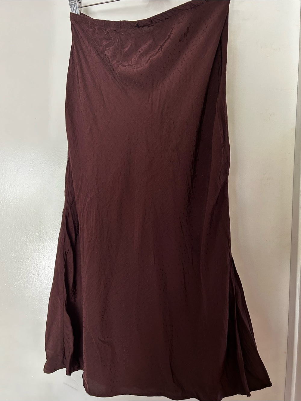 Madewell Chocolate Brown Maxi Skirt